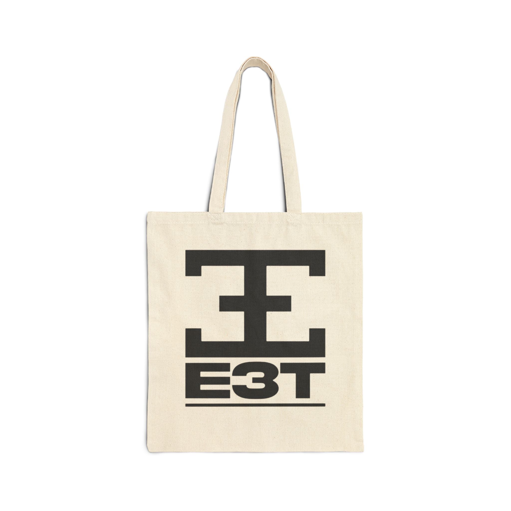 E3T Canvas Tote Bag