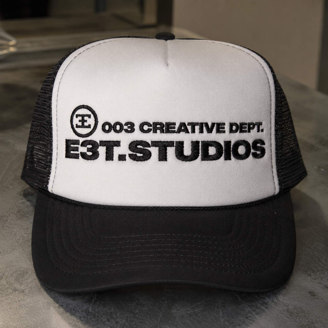 E3T.STUDIOS Foam Trucker Hat