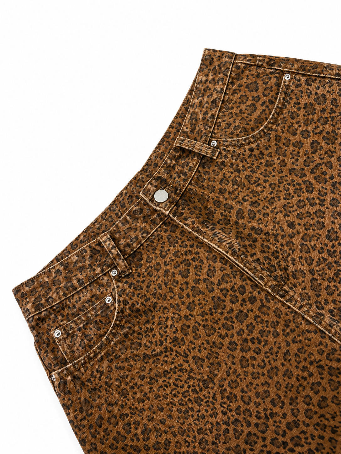 E3T LEOPARD BAGGY JORTS (PRE ORDER)