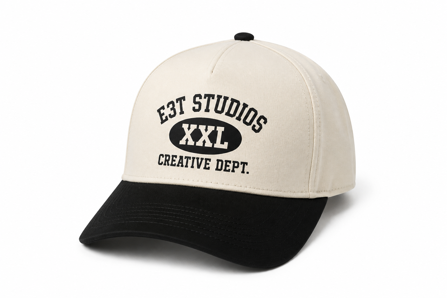 XXL Creative Dept. Two-Tone Cap — Vintage Varsity Trucker Hat