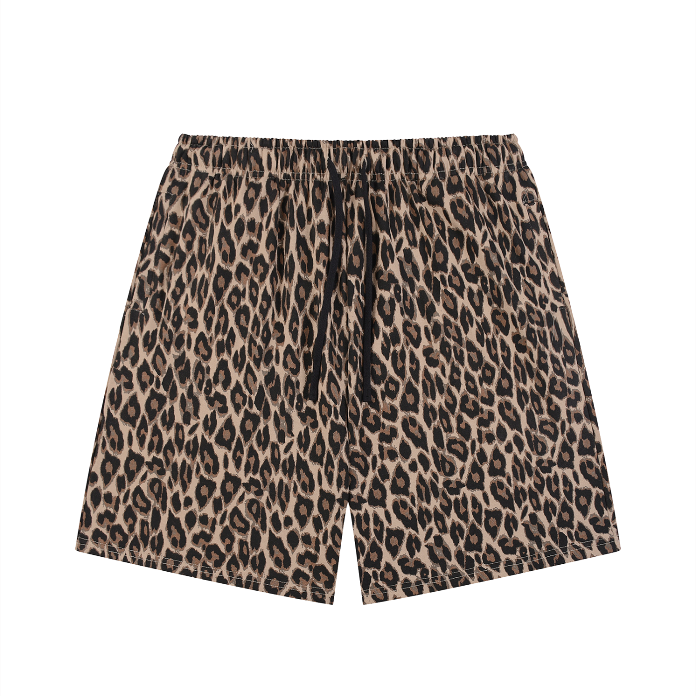 E3T Heavyweight Leopard Drawstring Shorts